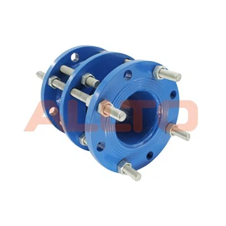 Dviejų flanšų išmontavimo jungtis